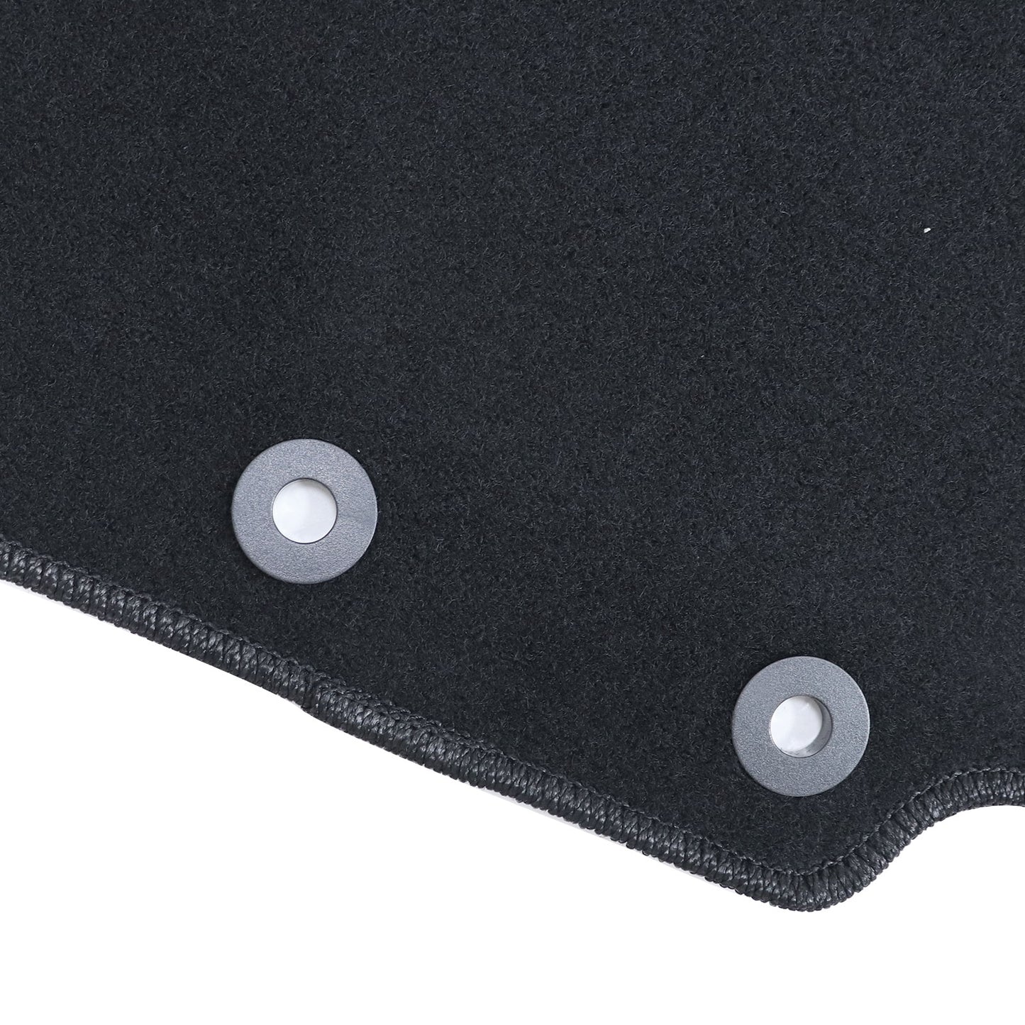 New For 2011-2017 Kia Rio Front & Rear Velour Floor Mats Carpet Black 4PCS