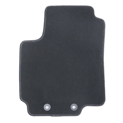New For 2011-2017 Kia Rio Front & Rear Velour Floor Mats Carpet Black 4PCS