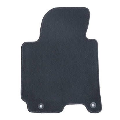 New For 2014-2018 Kia Forte Front & Rear Velour Floor Mats Carpet Black 4PCS