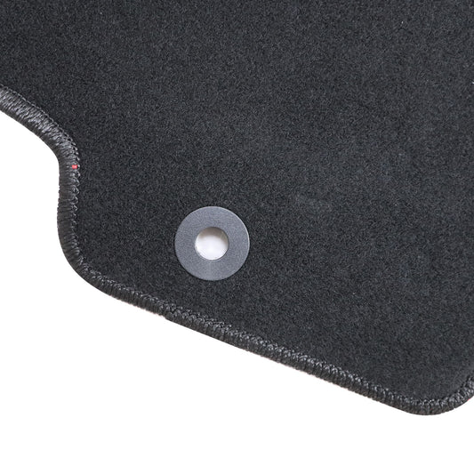 New For 2014-2018 Kia Forte Front & Rear Velour Floor Mats Carpet Black 4PCS