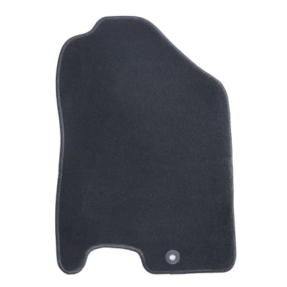 New For 2014-2018 Kia Forte Front & Rear Velour Floor Mats Carpet Black 4PCS