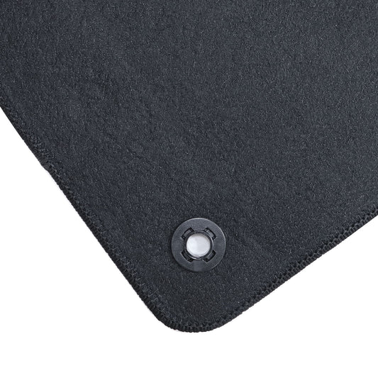 New For 2021-2025 Kia K5 Front & Rear Velour Floor Mats Carpet Black 4PCS