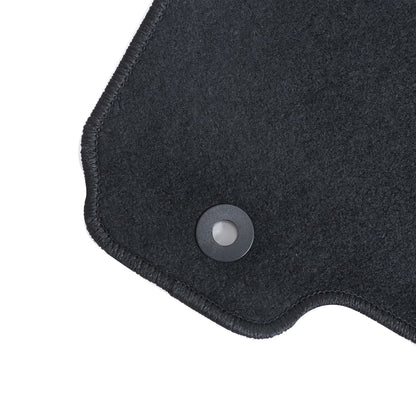For 2016-2021 Hyundai Tucson Front & Rear Velour Floor Mats Carpet Black 4PCS