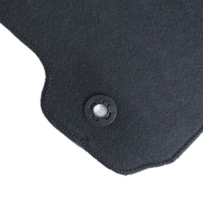 For 2016-2021 Hyundai Tucson Front & Rear Velour Floor Mats Carpet Black 4PCS