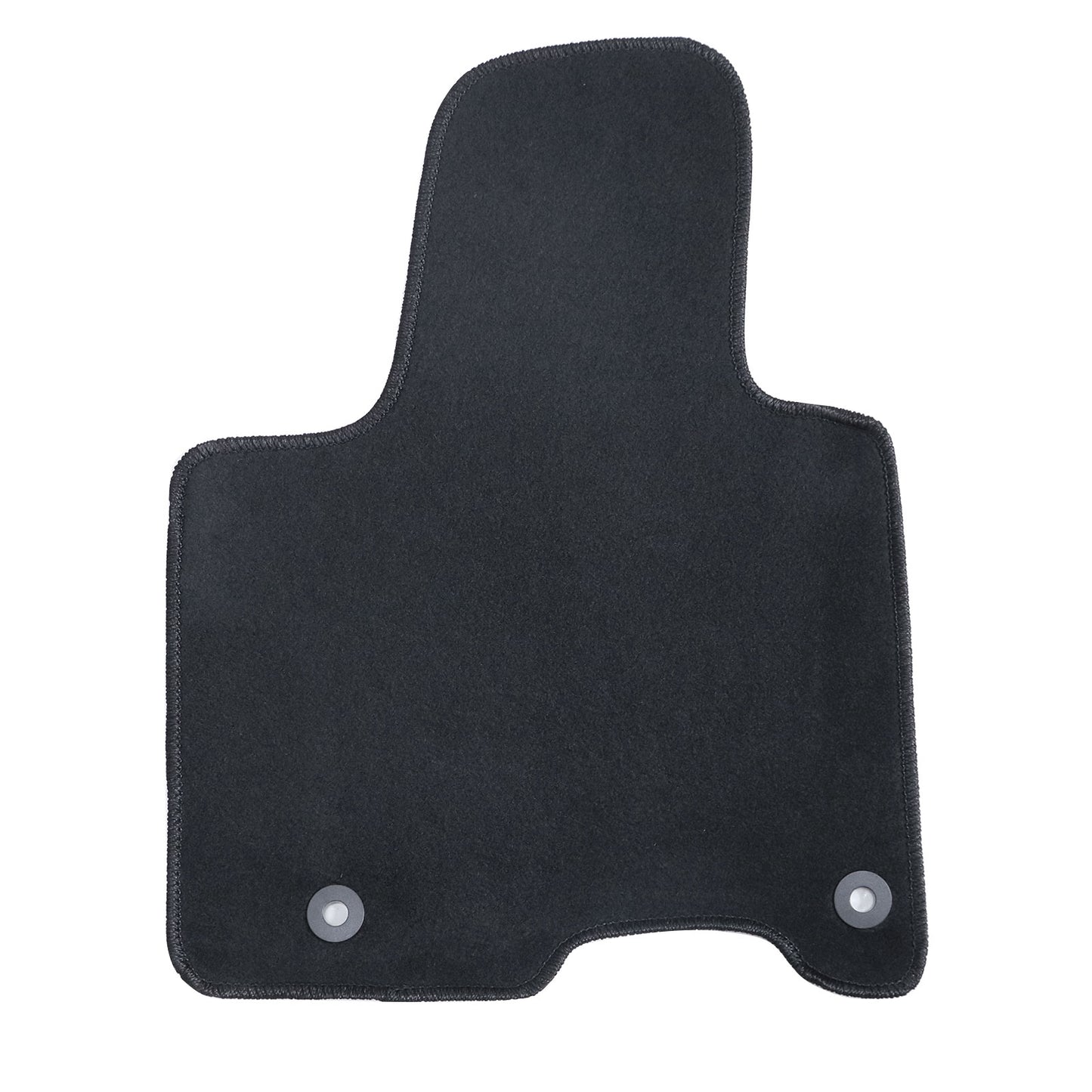 For 2022-2025 Hyundai Tucson Front & Rear Velour Floor Mats Carpet Black 3PCS