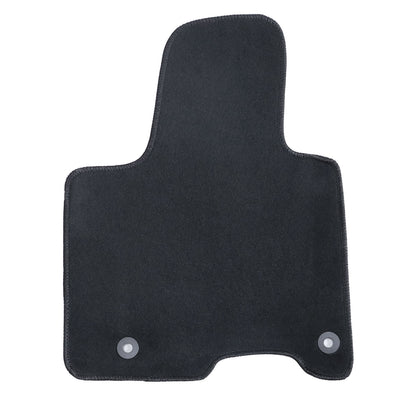 For 2022-2025 Hyundai Tucson Front & Rear Velour Floor Mats Carpet Black 3PCS