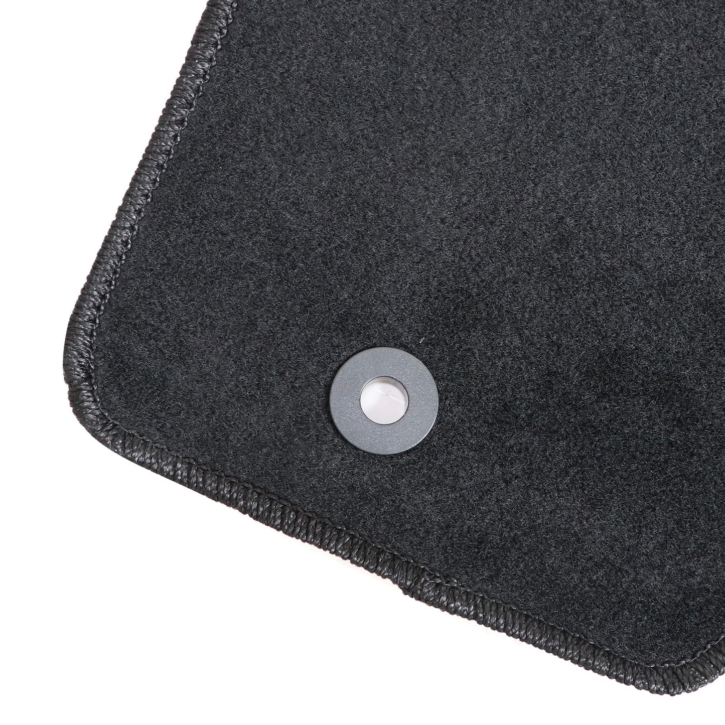 For 2022-2025 Hyundai Tucson Front & Rear Velour Floor Mats Carpet Black 3PCS