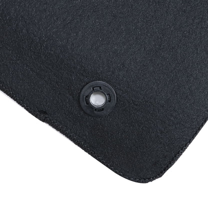 For 2022-2025 Hyundai Tucson Front & Rear Velour Floor Mats Carpet Black 3PCS