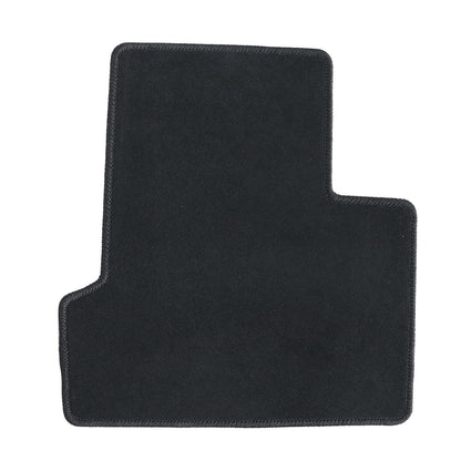 New For 2014-2023 Jeep Cherokee Front & Rear Velour Floor Mats Carpet Black 4PCS