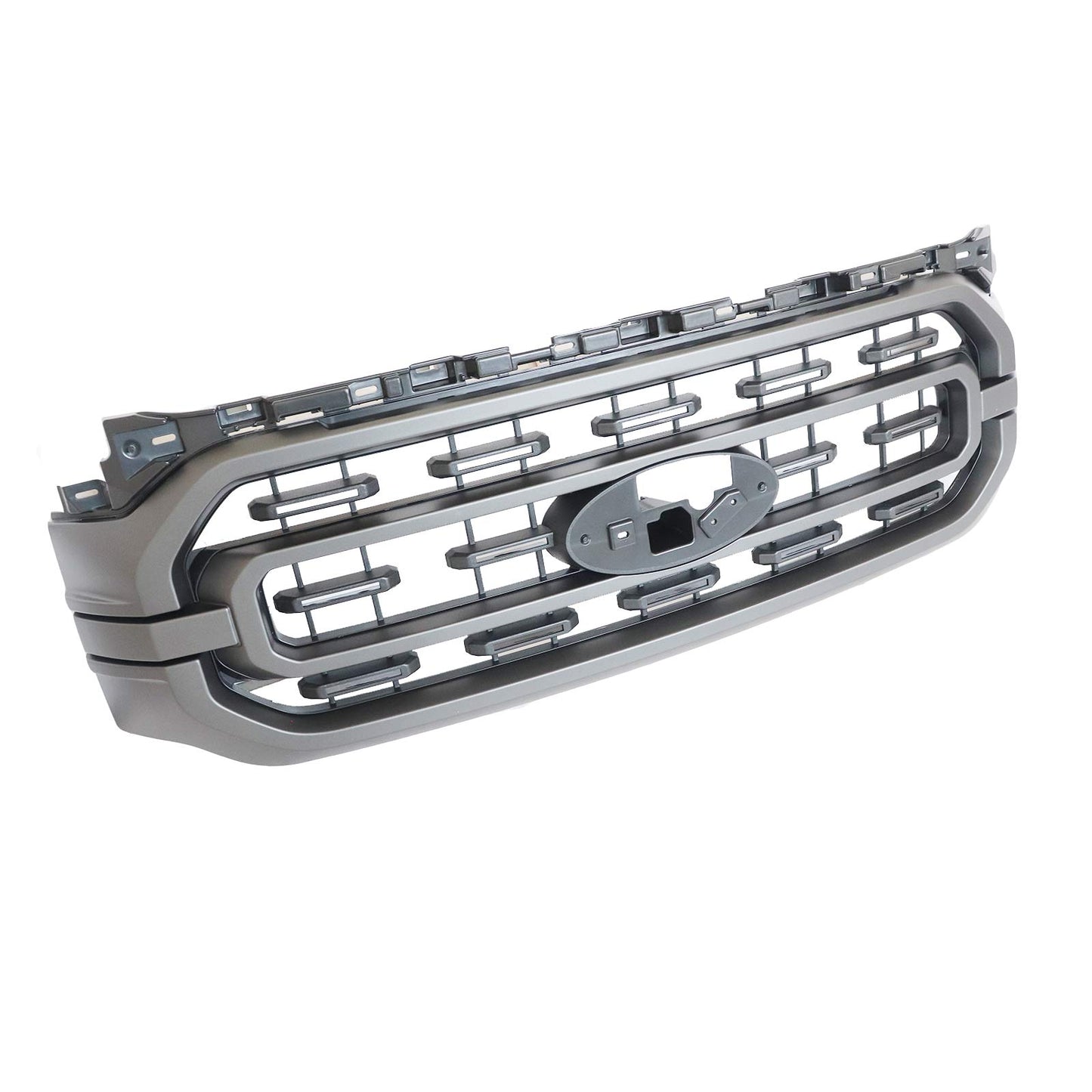Matte Black Front Bumper Grille Grill For 2021 2022 2023 Ford F-150 F150 XLT US