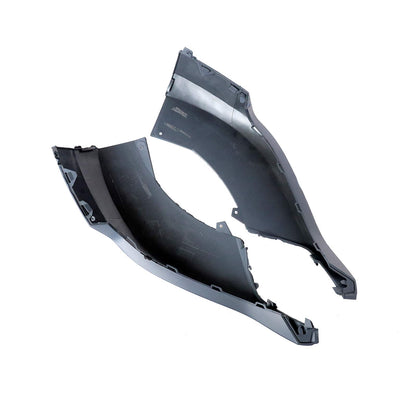 Fit 2017-19 Audi Q7 Front Left+Right Bumper Cover Trim Molding Spoiler AU1046106