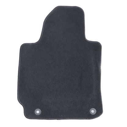 New For 2019-2024 Kia Forte Front & Rear Velour Floor Mats Carpet Black 4PCS