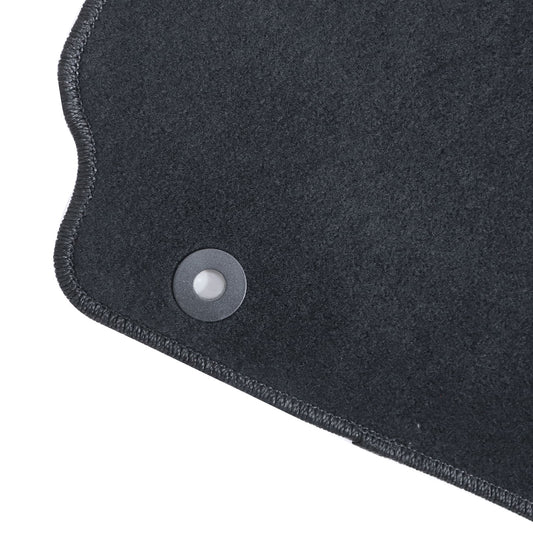 New For 2019-2024 Kia Forte Front & Rear Velour Floor Mats Carpet Black 4PCS