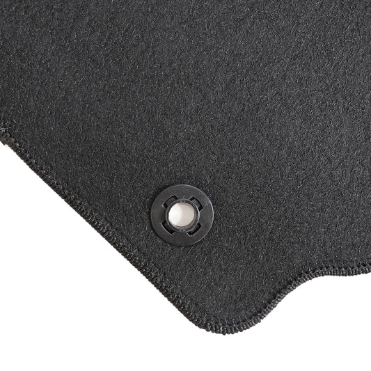 New For 2019-2024 Kia Forte Front & Rear Velour Floor Mats Carpet Black 4PCS