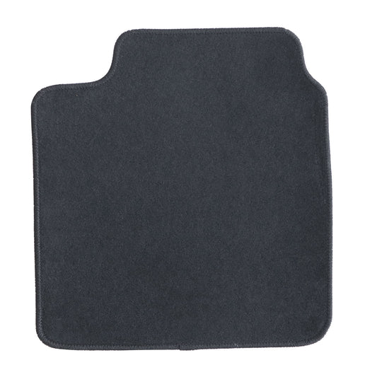 New For 2012-2019 Nissan Versa Front & Rear Velour Floor Mats Carpet Black 4PCS