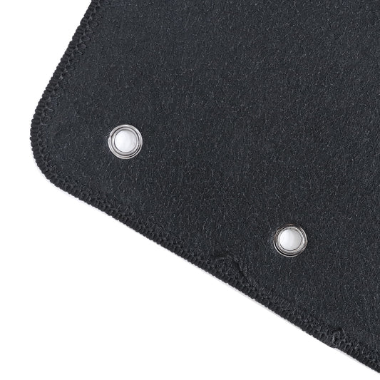 New For 2012-2019 Nissan Versa Front & Rear Velour Floor Mats Carpet Black 4PCS