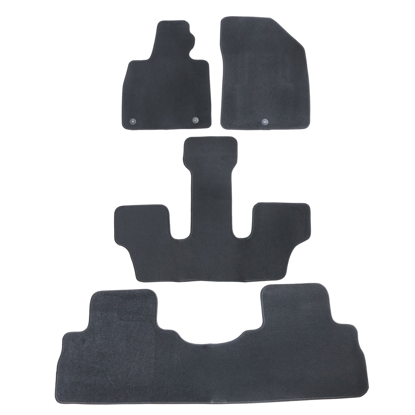 Full Set Floor Mats Carpet For 2020 2021 2022 2023 2024 2025 Hyundai Palisade