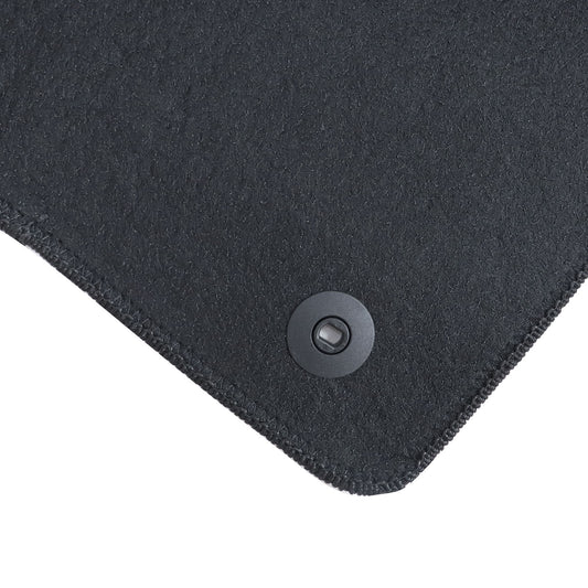 Front & Rear Floor Mats Carpet Velour Black Set of 4 For 2016-2020 Kia Sorento