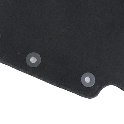 New For 2012-17 Hyundai Accent Front & Rear Velour Floor Mats Carpet Black 4PCS