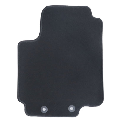 New For 2012-17 Hyundai Accent Front & Rear Velour Floor Mats Carpet Black 4PCS