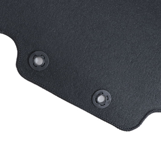 New For 2012-17 Hyundai Accent Front & Rear Velour Floor Mats Carpet Black 4PCS