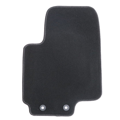 New For 2018-22 Hyundai Accent Front & Rear Velour Floor Mats Carpet Black 4PCS