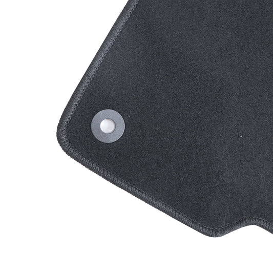 New For 2023-2025 Kia Sportage Front & Rear Velour Floor Mats Carpet Black 4PCS