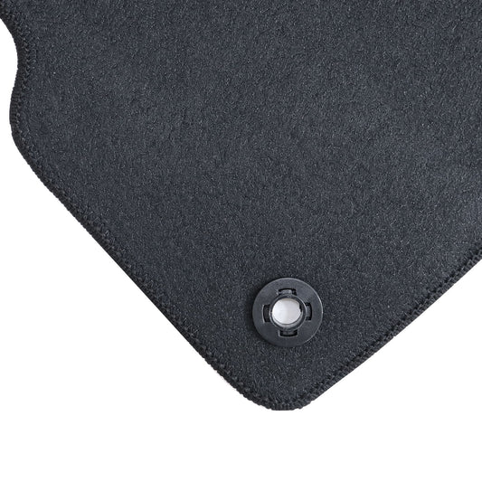 New For 2023-2025 Kia Sportage Front & Rear Velour Floor Mats Carpet Black 4PCS