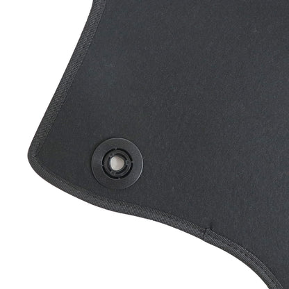 New For 2010-2019 Ford Taurus Front & Rear Velour Floor Mats Carpet Black 4PCS