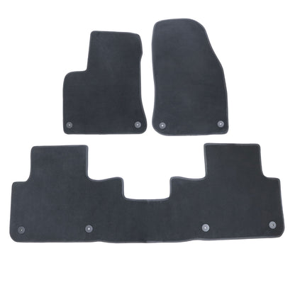 For 2019-2026 Porsche Cayenne Front & 2nd Row Floor Mats Carpet All Weather New