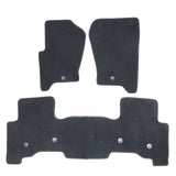 New For 2008-2016 Land Rover LR3 LR4 Front & Rear Velour Floor Mats Carpet 3PCS