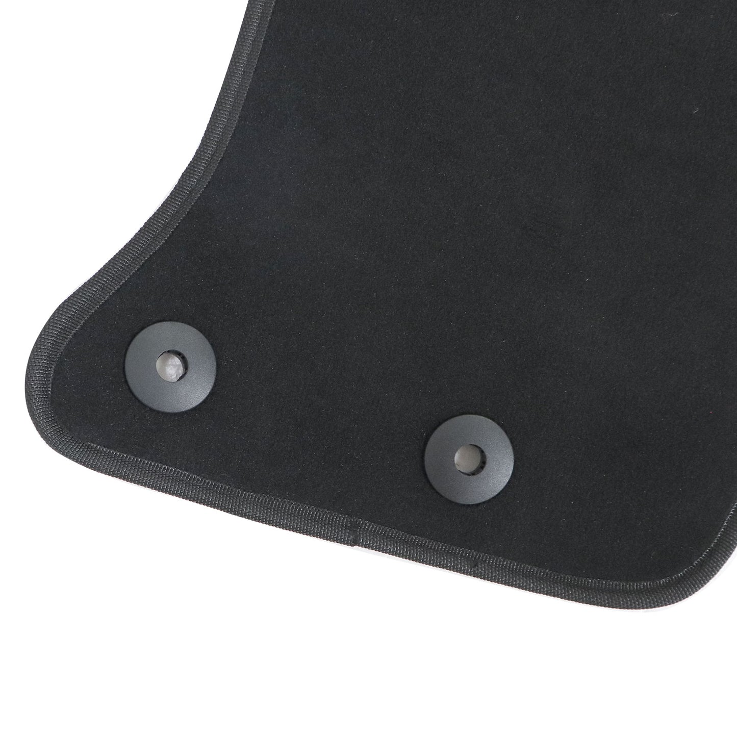 Black Velour Floor Mats Carpet Replacement For 2016-2023 Mazda MX-5 Miata 2-Door