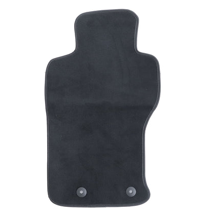 Black Velour Floor Mats Carpet Replacement For 2016-2023 Mazda MX-5 Miata 2-Door