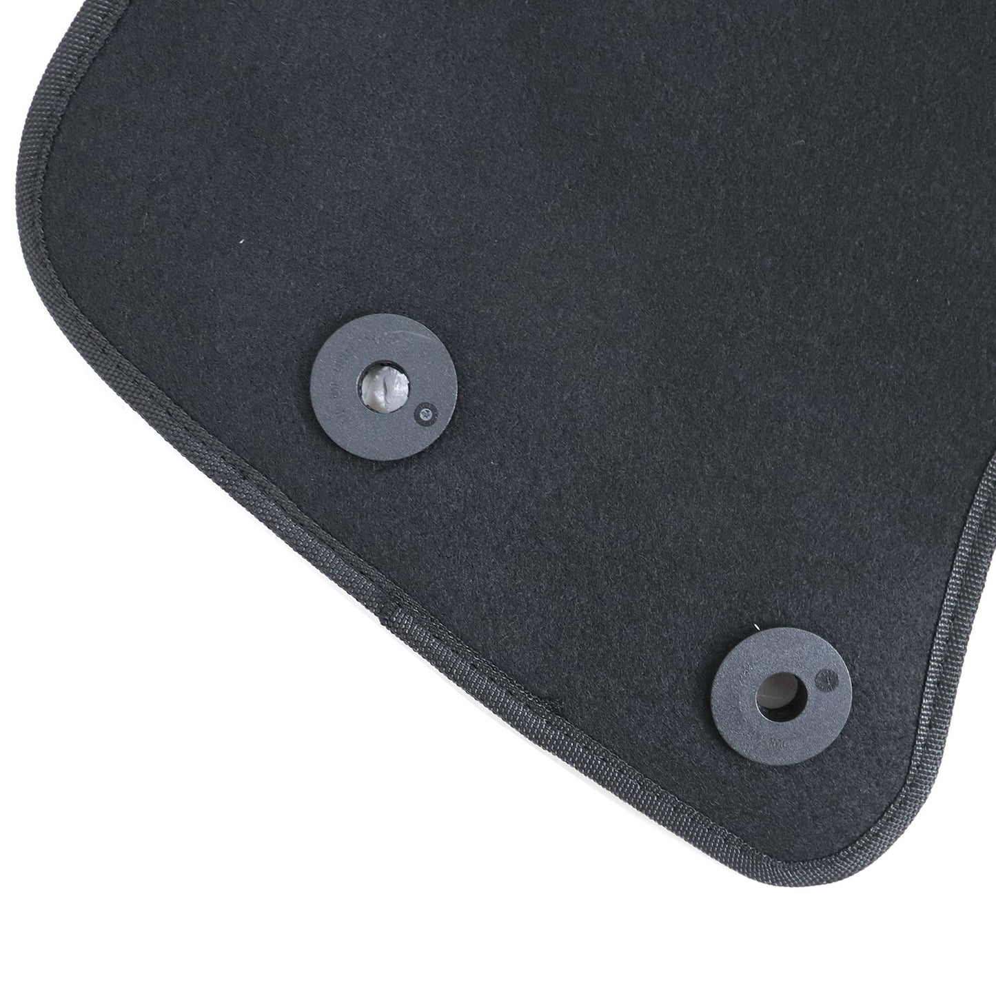 Black Velour Floor Mats Carpet Replacement For 2016-2023 Mazda MX-5 Miata 2-Door