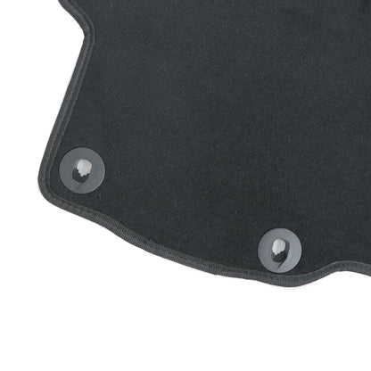 Fits Mitsubishi Lancer 2008-2017 Front & Rear Floor Mats Carpet Velour Black New