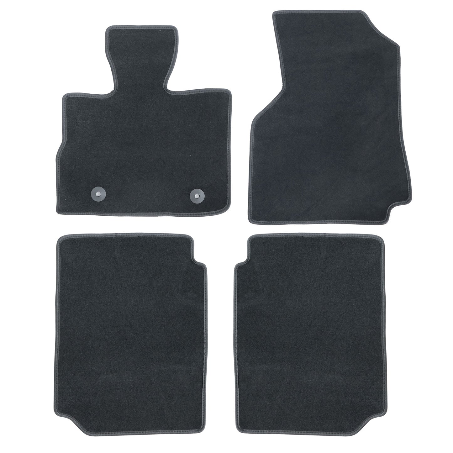 Fits Chevrolet Equinox GMC Terrain 2010-2017 Front-Rear Floor Mats Carpet Velour
