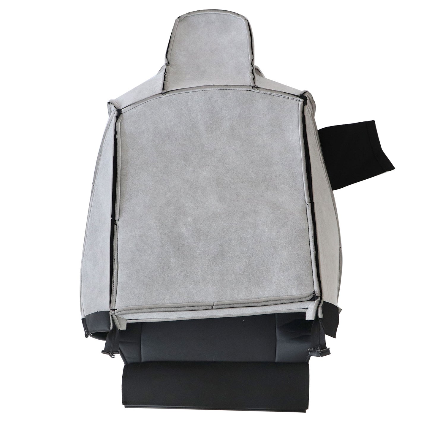 For 2009-2014 Mazda MX-5 Miata Front Driver Top Replacement Leather Cover Black