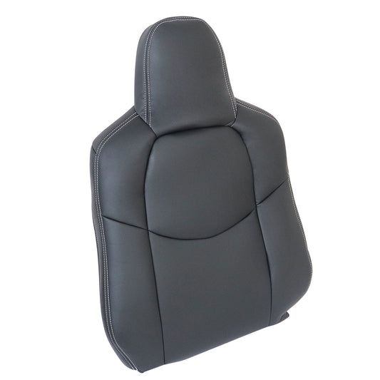 For 2009-2014 Mazda MX-5 Miata Front Driver Top Replacement Leather Cover Black