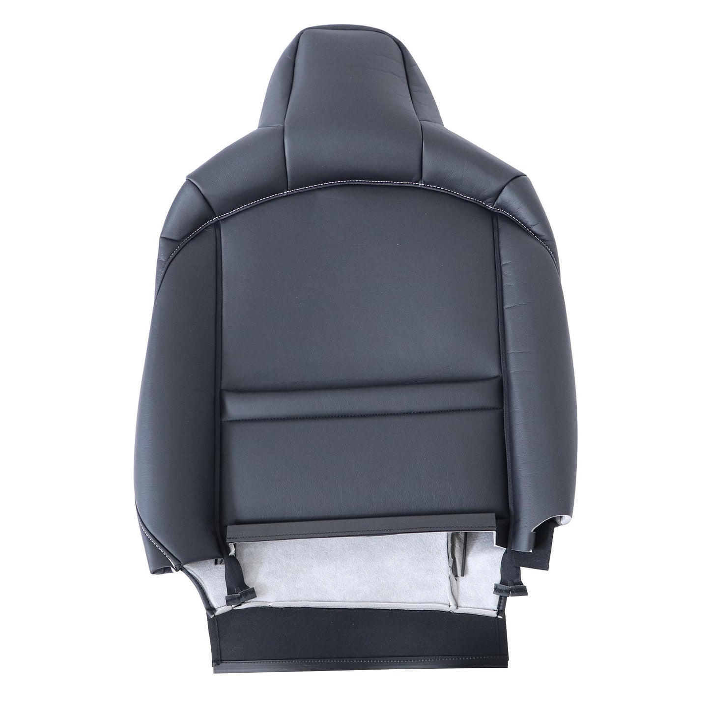 For 2009-2014 Mazda MX-5 Miata Passenger Top Replacement Leather Cover Black US