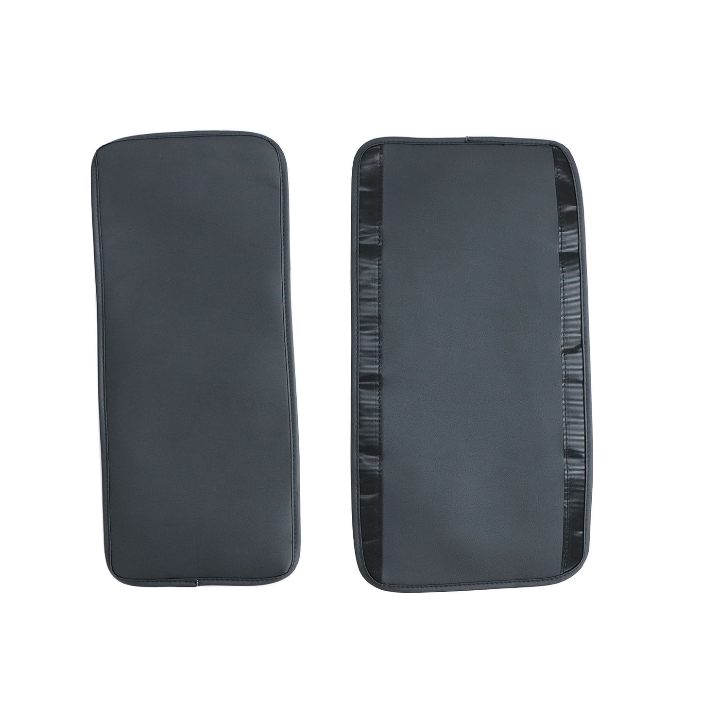 Leather 5 Seat Covers Full Set Front & Rear Cushion Fits Toyota Deluxe Car