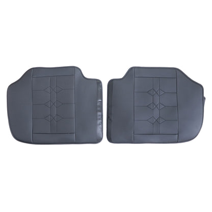 Leather 5 Seat Covers Full Set Front & Rear Cushion Fits Toyota Deluxe Car