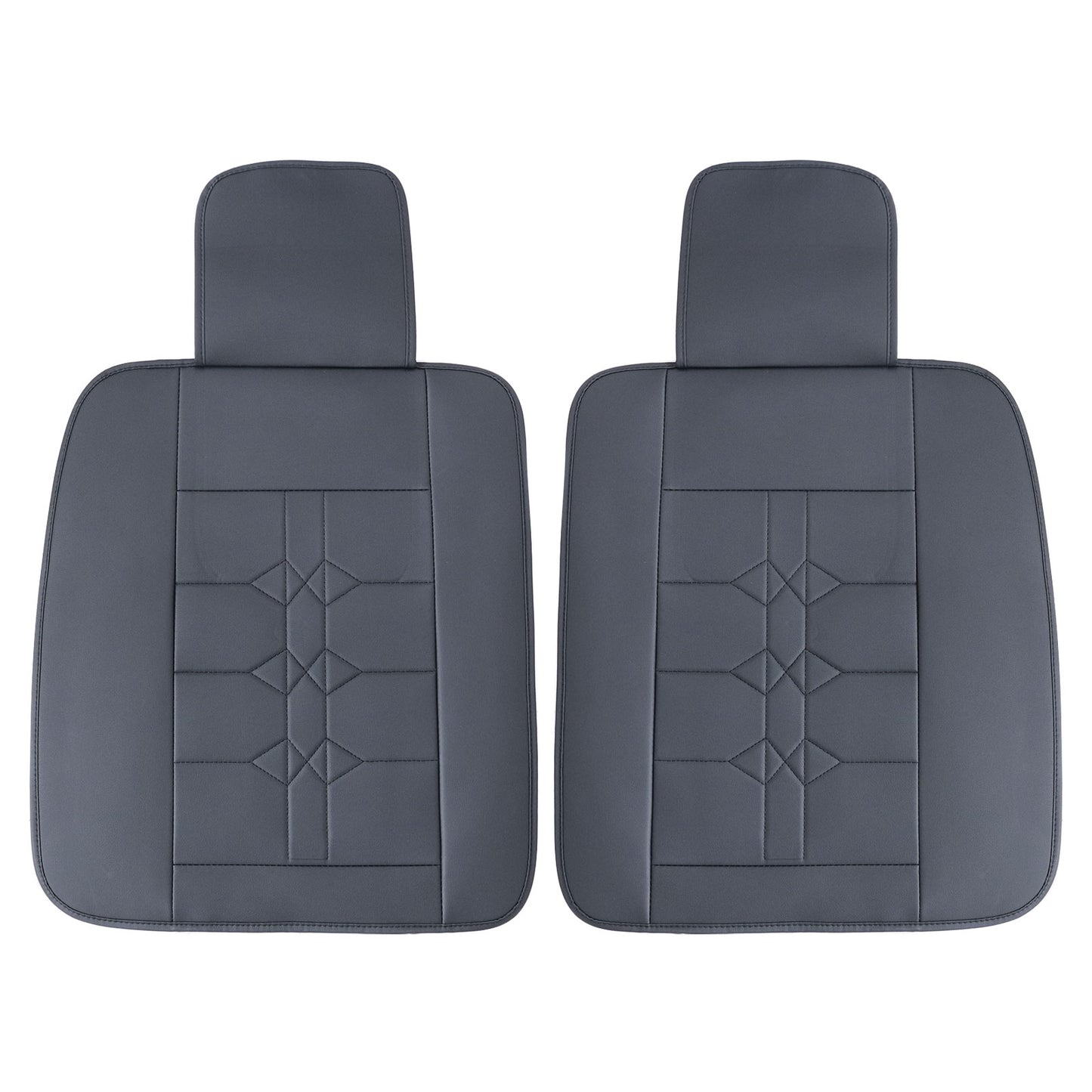 PU Leather 5 Seat Covers Full Set Front & Rear Cushion Fits Toyota?Deluxe Car