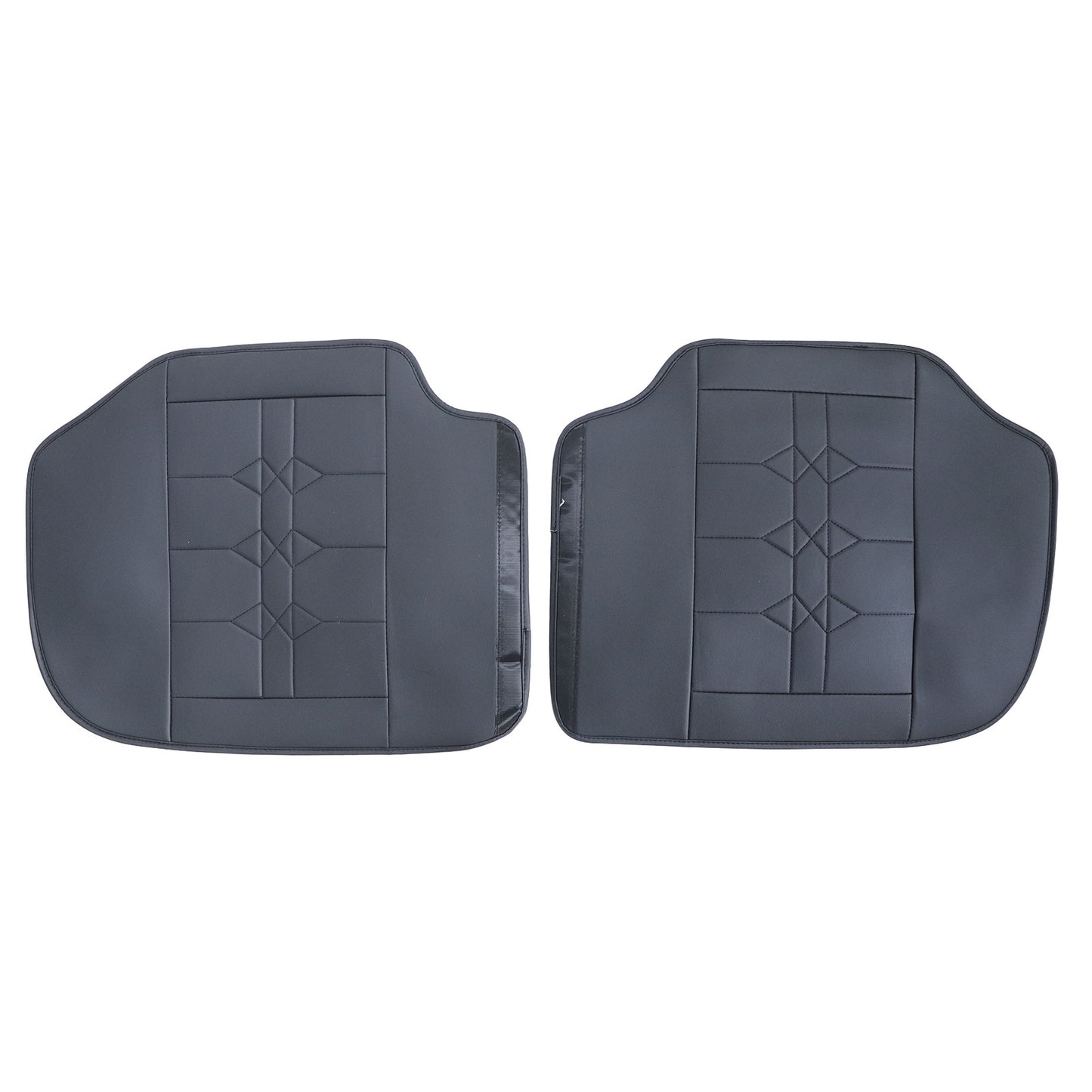 PU Leather 5 Seat Covers Full Set Front & Rear Cushion Fits Toyota?Deluxe Car