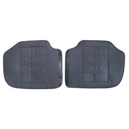 PU Leather 5 Seat Covers Full Set Front & Rear Cushion Fits Toyota?Deluxe Car