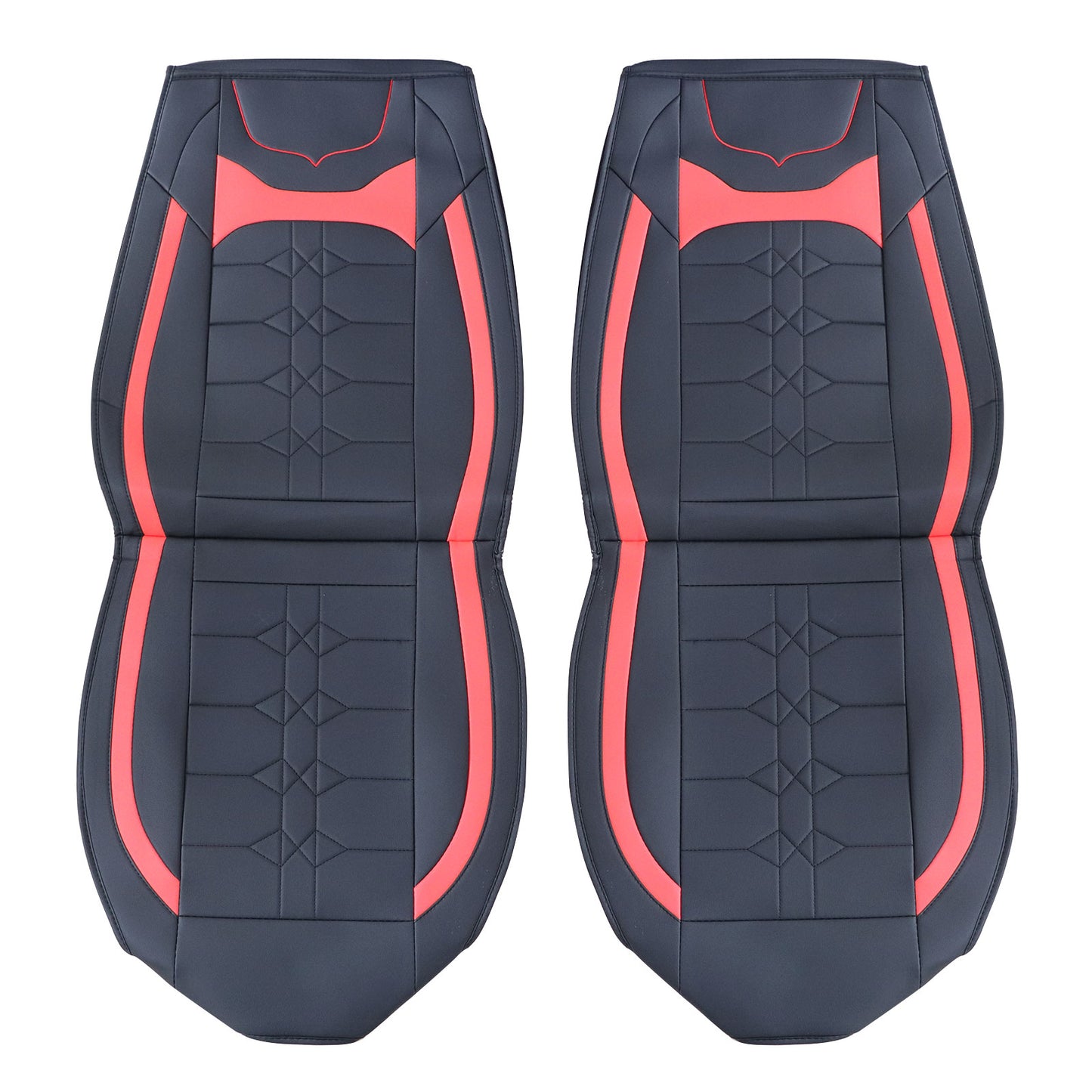 PU Leather 5 Seat Covers Full Set Front & Rear Cushion Fits Hyundai Deluxe Car