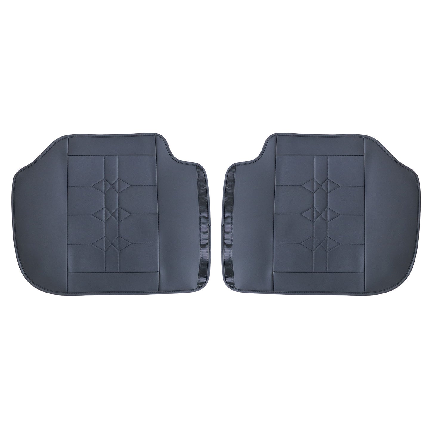 PU Leather 5 Seat Covers Full Set Front & Rear Cushion Fits Hyundai Deluxe Car