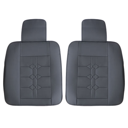 PU Leather 5 Seat Covers Full Set Front & Rear Cushion Fits Hyundai Deluxe Car