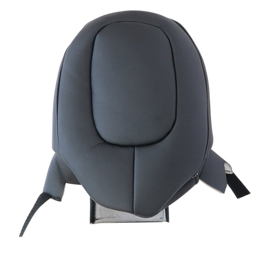 2010-2015 For Chevy Camaro Driver Top Leather Seat Cover & Headrest Cover Black