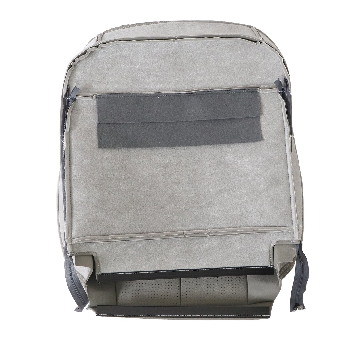 For 09-13 Subaru Forester Driver/Passenger Top Perf PU Leather Seat Cover Gray