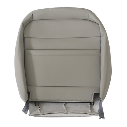 For 09-13 Subaru Forester Driver/Passenger Top Perf PU Leather Seat Cover Gray